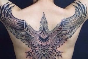 imagenes de aguilas para tatuajes en la espalda