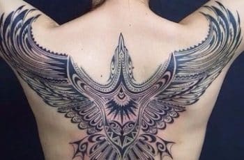 Imagenes de aguilas para tatuajes en la espalda volando