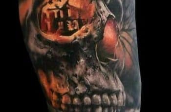 Los mejores tatuajes con colores para hombres en el brazo