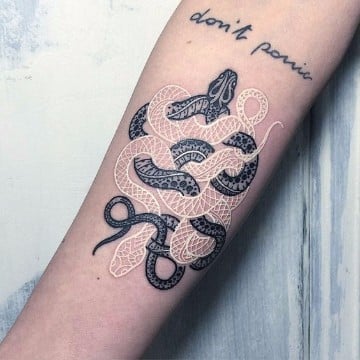 tatuajes de cobras en el brazo 2017