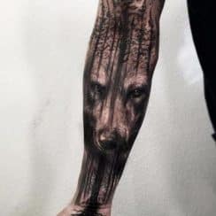 Tatuajes para todo el brazo completo tribales en hombres
