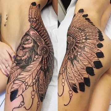 tatuajes en cadera para mujer espalda baja