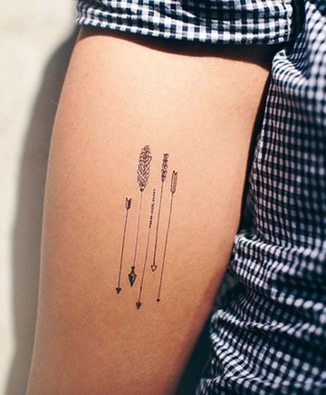 tatuajes simples para hombres en el antebrazo
