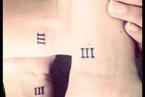 tipos de numeros para tatuajes romanos