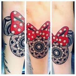 Significado de tatuajes de mickey y minnie mouse para novios