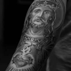 Fotos de diseños de tatuajes del sagrado corazon de jesus