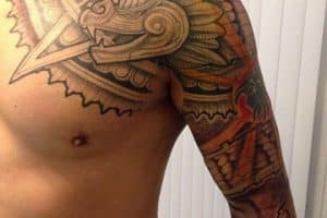 tatuajes mayas y su significado en el pecho