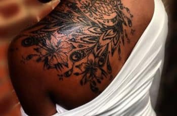 Fotos de tatuajes para piel morena o trigueña de mujer
