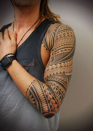 diseños de tatuajes maories diseño