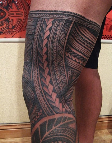 diseños de tatuajes maories para hombres