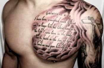 El fervor al credo en las frases de la biblia para tatuajes