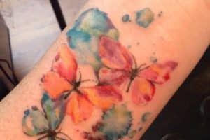 imagenes de mariposas para tatuajes de colores