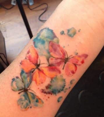 imagenes de mariposas para tatuajes de colores