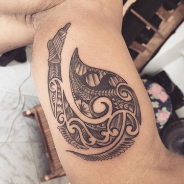 simbolos maories para tatuajes matau