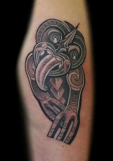 simbolos maories para tatuajes tiki