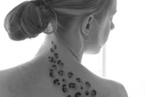 tatuajes de manchas de leopardo pequeño
