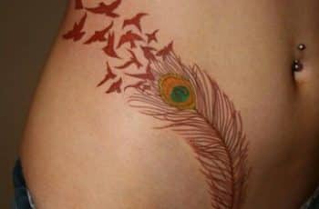 Significado de algunos tatuajes de plumas y aves