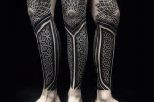 tatuajes de tribales en la pierna ideas