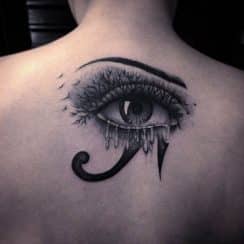 El misticismo de los tatuajes del ojo de horus