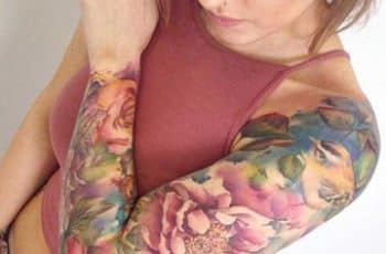 Increibles diseños de algunos tatuajes para mujeres a color