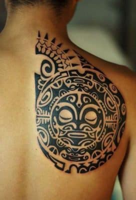 tatuajes tribales mayas espalda