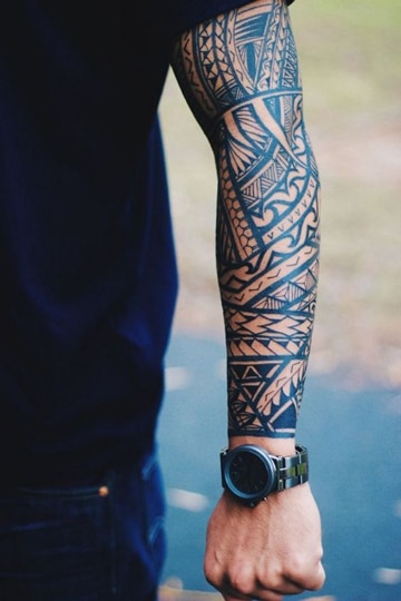 diseños de tatuajes tribales en brazos