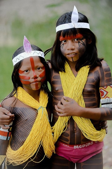 pintura corporal indigena para niños (1)