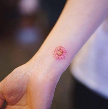 dibujos de tatuajes pequeños de flor