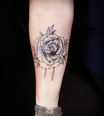 imagenes de rosas para tatuajes negro