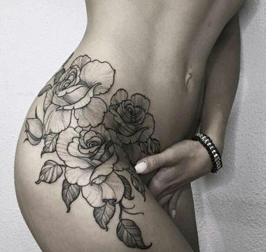 imagenes de rosas para tatuajes sexy