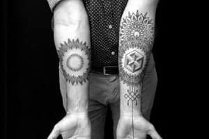 los mejores tatuajes en el antebrazo de mandala