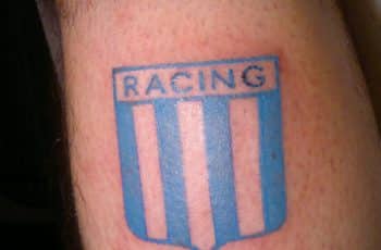 Fanatismo en singulares tatuajes de racing club