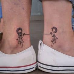 Ideas de tatuajes para hacerte con tu hermana