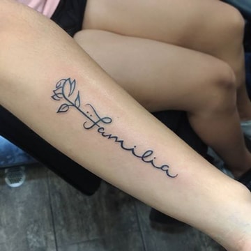 frases de familia para tatuar en pierna