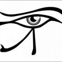 Misticismo en los tatuajes de las imagenes del ojo de horus