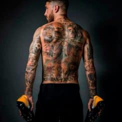 Los diseños de los tatuajes de jugadores de futbol