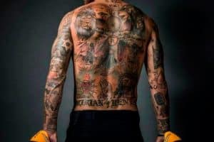 tatuajes de jugadores de futbol sergio ramos