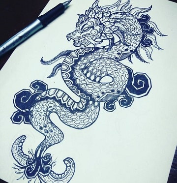 dibujos de quetzalcoatl para tatuar ideas