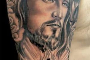 imagenes de tatuajes de cristo sagrado corazon