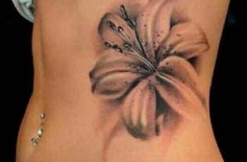 Diversos diseños e imagenes de tatuajes en el abdomen