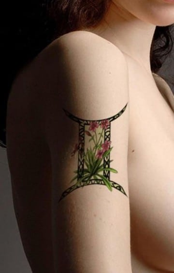 tatuajes del signo geminis para mujeres