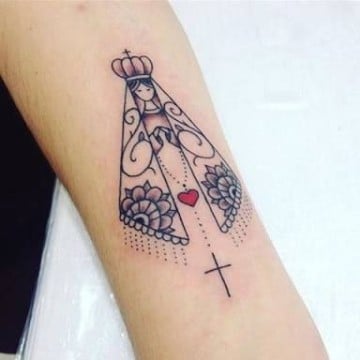 tatuajes religiosos pequeños virgen