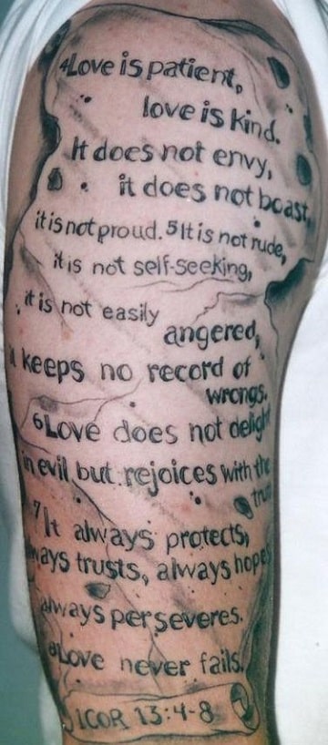 frases biblicas para tatuajes largos