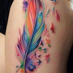 Exclusivos diseños de tatuajes para mujeres a color