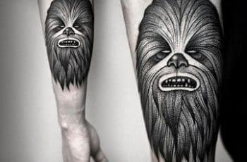 Fervientes y originales diseños de tatuajes de star wars