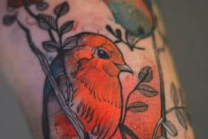 imagenes de tatuajes de pajaros realista