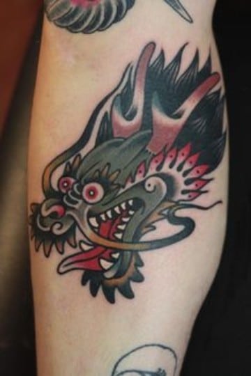 tatuajes de dragones japoneses tradicionales