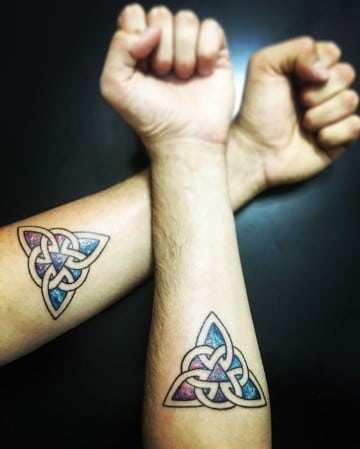 tatuajes de amistad para hombres celtas