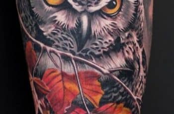 Obras originales de tatuajes de animales en el brazo