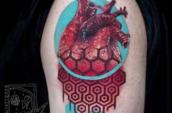 Realistas y asombrosos tatuajes de corazones reales